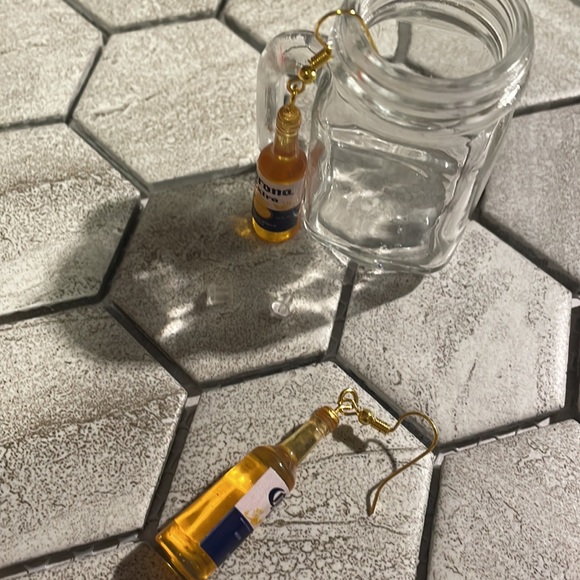 Corona Extra Bottle Earrings - Picture 4 of 4